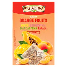 BIG-ACTIVE ORANGE FRUITS TEE 40 G (20 X 2 G) 10 STÜCK - Biolaboratorium