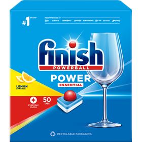 FINISH POWER ESSENTIAL LEMON SPÜLTABLETTEN 50 STK - Biolaboratorium