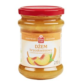 FINE LIFE PFIRSICHMARMELADE 270 G - Biolaboratorium