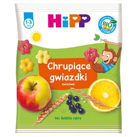 HIPP BIO KNUSPRIGE FRUCHTSTERNE 1-3 JAHRE 30 G - Biolaboratorium