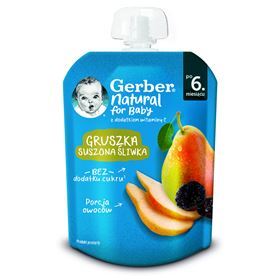 GERBERBIRNEN-DESSERT PFLAUME 80 G - Biolaboratorium