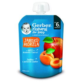 GERBER DESSERT APFEL MARELA 80 G - Biolaboratorium
