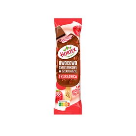 HORTEX FRUCHT- UND CREMEEIS ERDBEERE IN WEISSER SCHOKOLADE 120 ML
