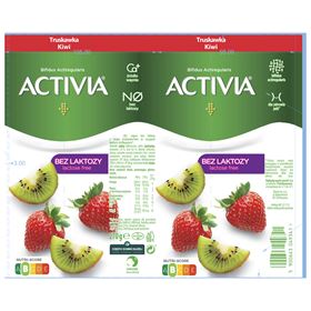 ACTIVIA DRINK SANS LACTOSE 270G FRAISE/KIWI