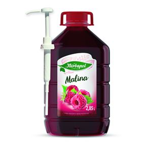 HERBAPOL RASPBERRY MAX PREMIUM FRUCHTSIRUP MIT PUMPE 2,85 L - Biolaboratorium