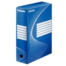 ESSELTE BOITE ARCHIVES BLEU 100 MM