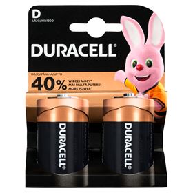 DURACELL D/LR20 ALKALIN-BATTERIEN 2 STK - Biolaboratorium