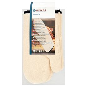 HENDI BAUMWOLL-BÄCKERHANDSCHUHE BIS 250°C - Biolaboratorium
