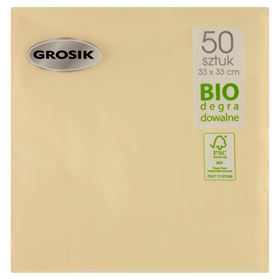 PENA BIOLOGISCH ABBAUBARE ECRU-SERVIETTEN 33 X 33 CM 50 STÜCK - Biolaboratorium