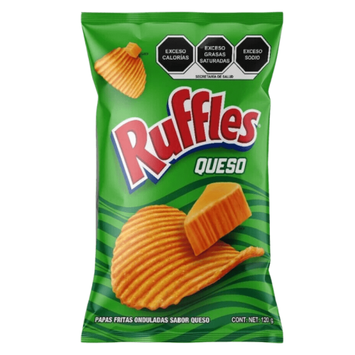 Ruffles Queso 48 g - Biolaboratorium