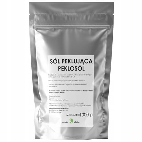 PICKLING SALT Einlegesalz für Fleisch Einlegesalz 1kg BIOLABORATORIUM