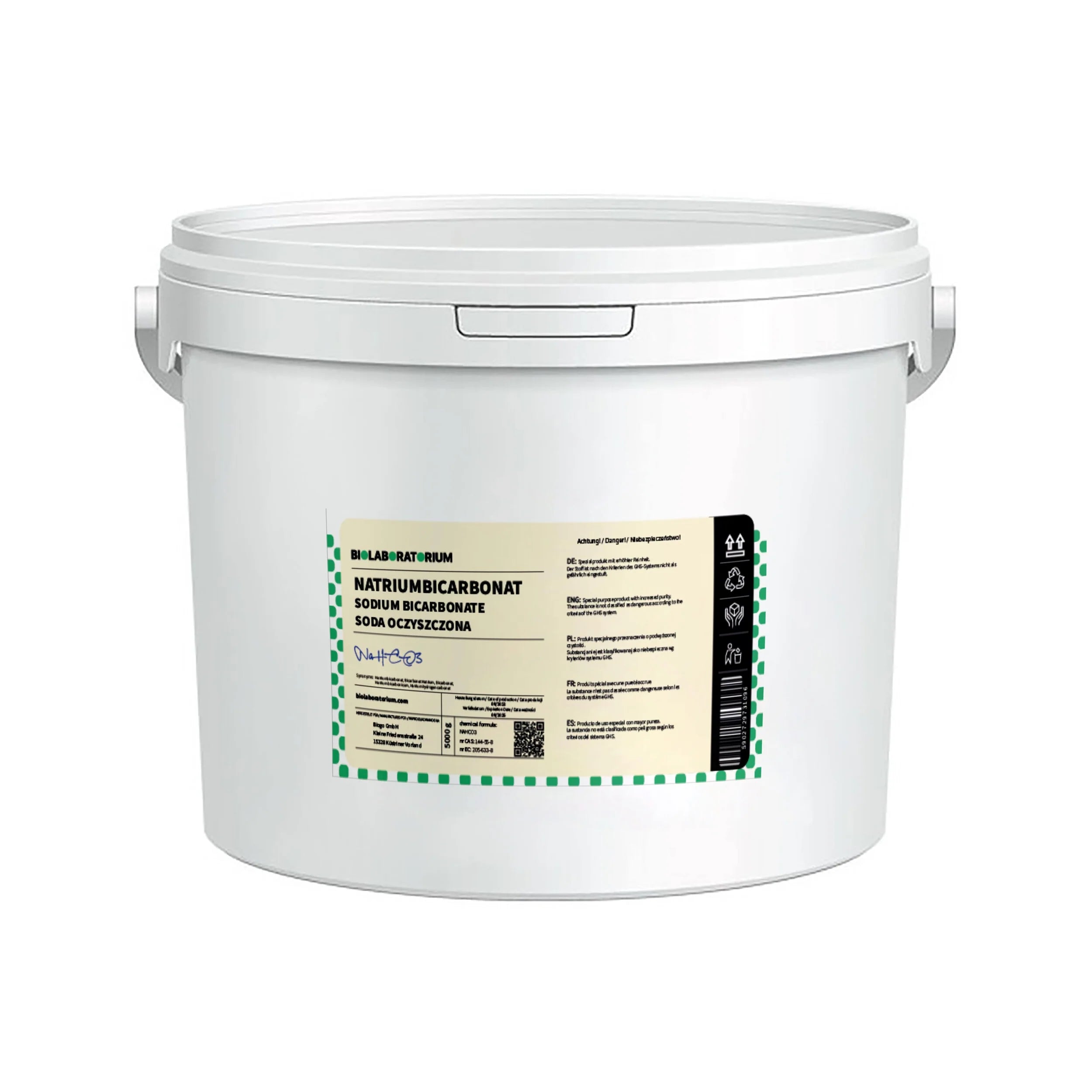 Backpulver, Natriumbicarbonat 1000 g BioLaboratorium