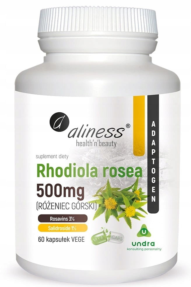 Rhodiola rosea-Extrakt 500 MG 100 Kapseln ALINESS - Biolaboratorium