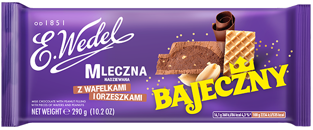 Milchschokolade Fabulous E. Wedel 290g - Biolaboratorium