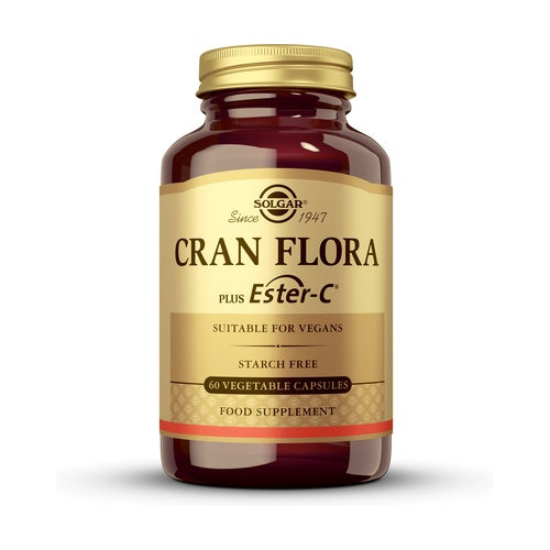 Cran Flora mit Probiotika plus Ester-C 60 Kapseln Solgar - Biolaboratorium