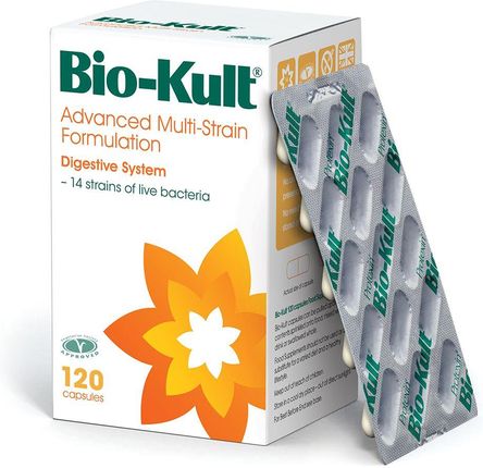 Fortschrittliche Multistrain-Formulierung 120 Kapseln BIO - KULT - Biolaboratorium