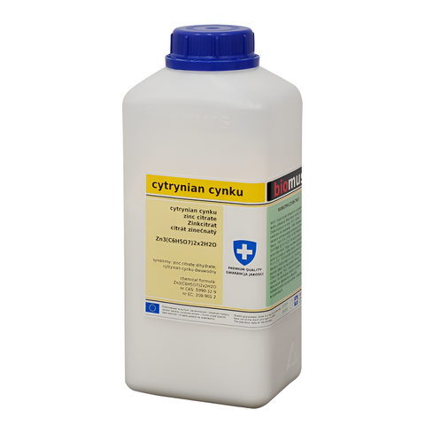 Zinkcitrat Dihydrat 1kg BIOMUS