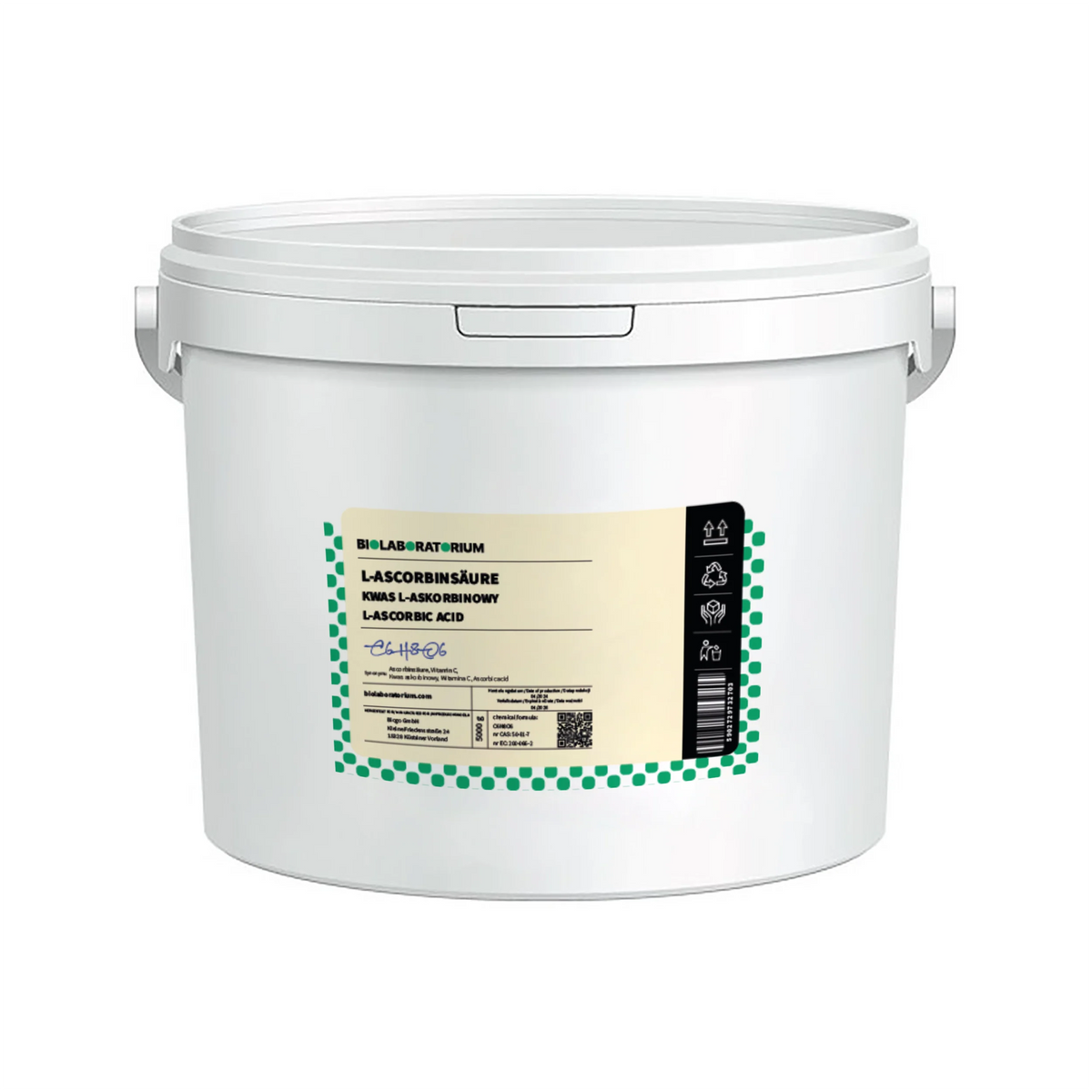 L-Ascorbinsäure Vitamin C 25 kg BioLaboratorium - Biolaboratorium