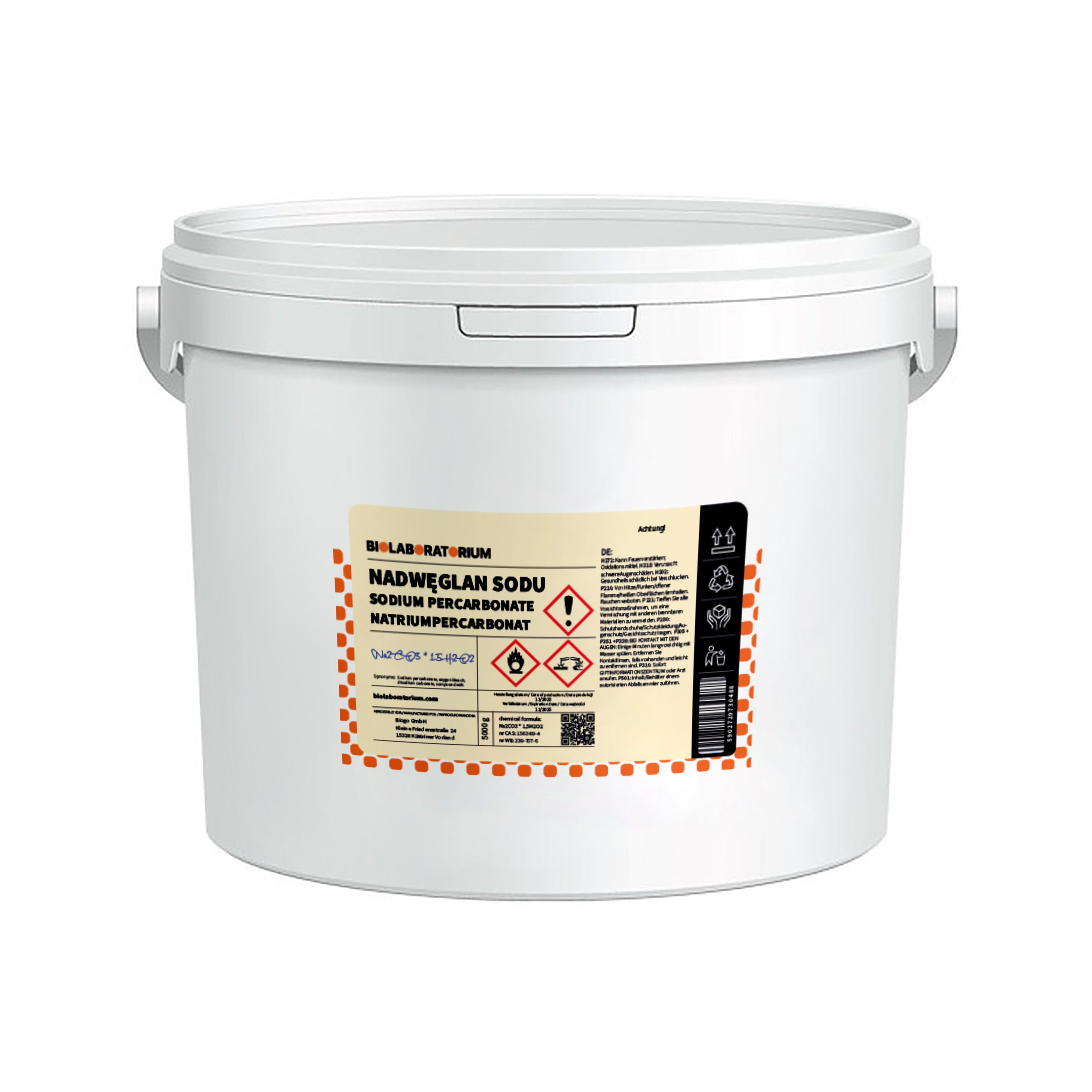 Natriumpercarbonat 25 kg Biolaboratorium - Biolaboratorium
