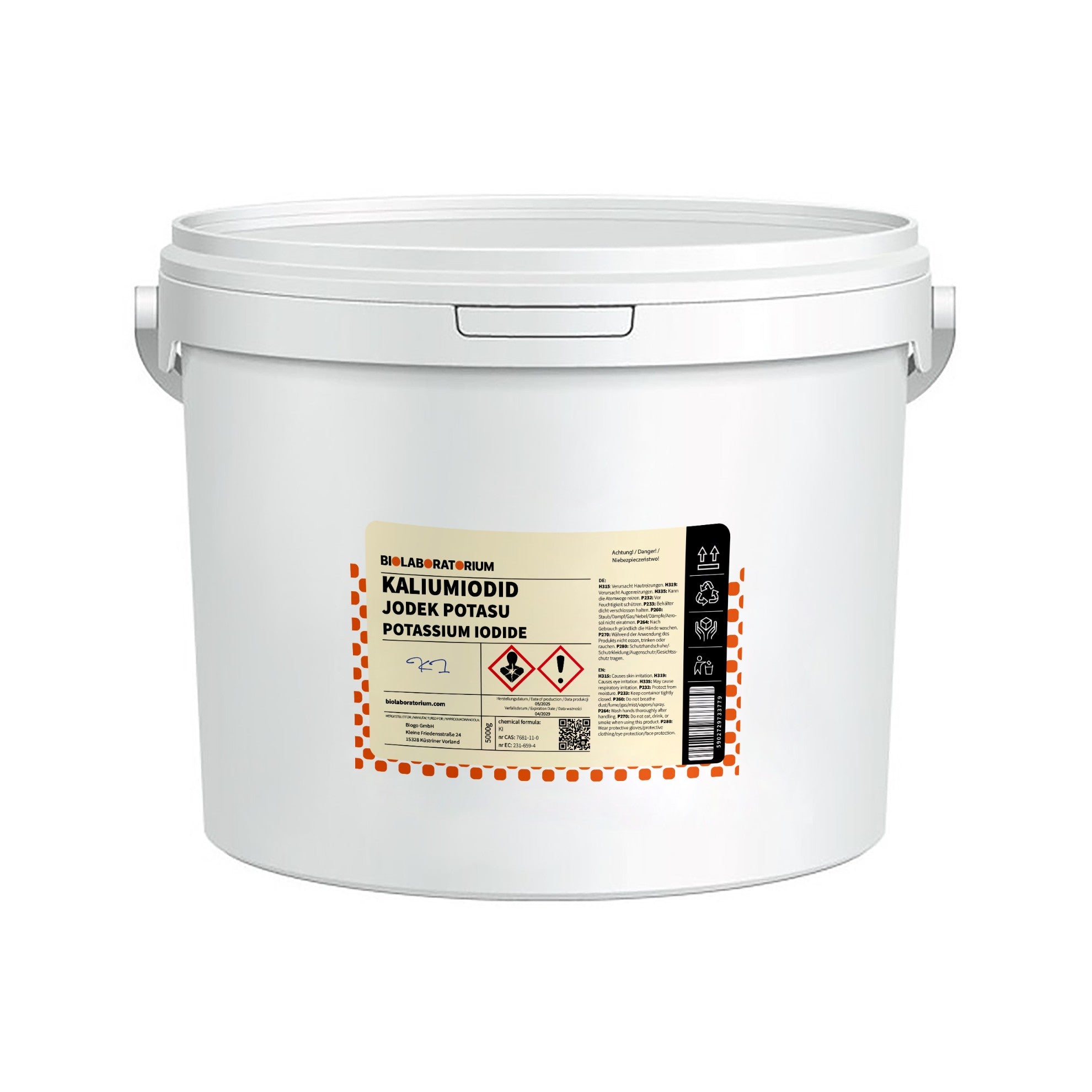 Kaliumjodid 250g BIOLABORATORIUM