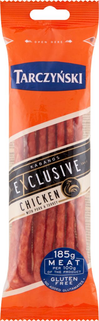 Exklusive Geflügel-Kabanos-Wurst von Tarczyński, 105 g - Biolaboratorium