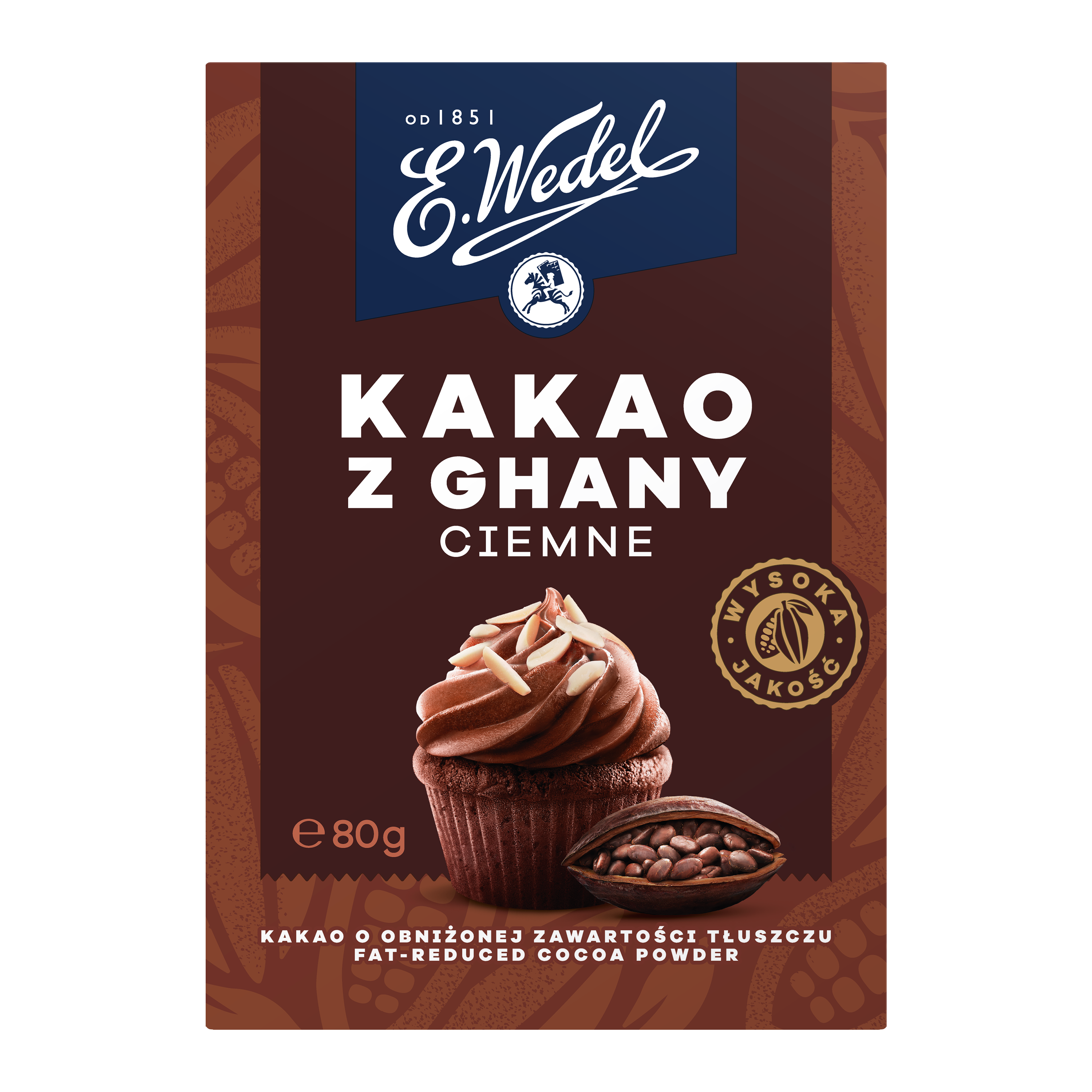 Dunkler Kakao aus Ghana E. Wedel 80g - Biolaboratorium