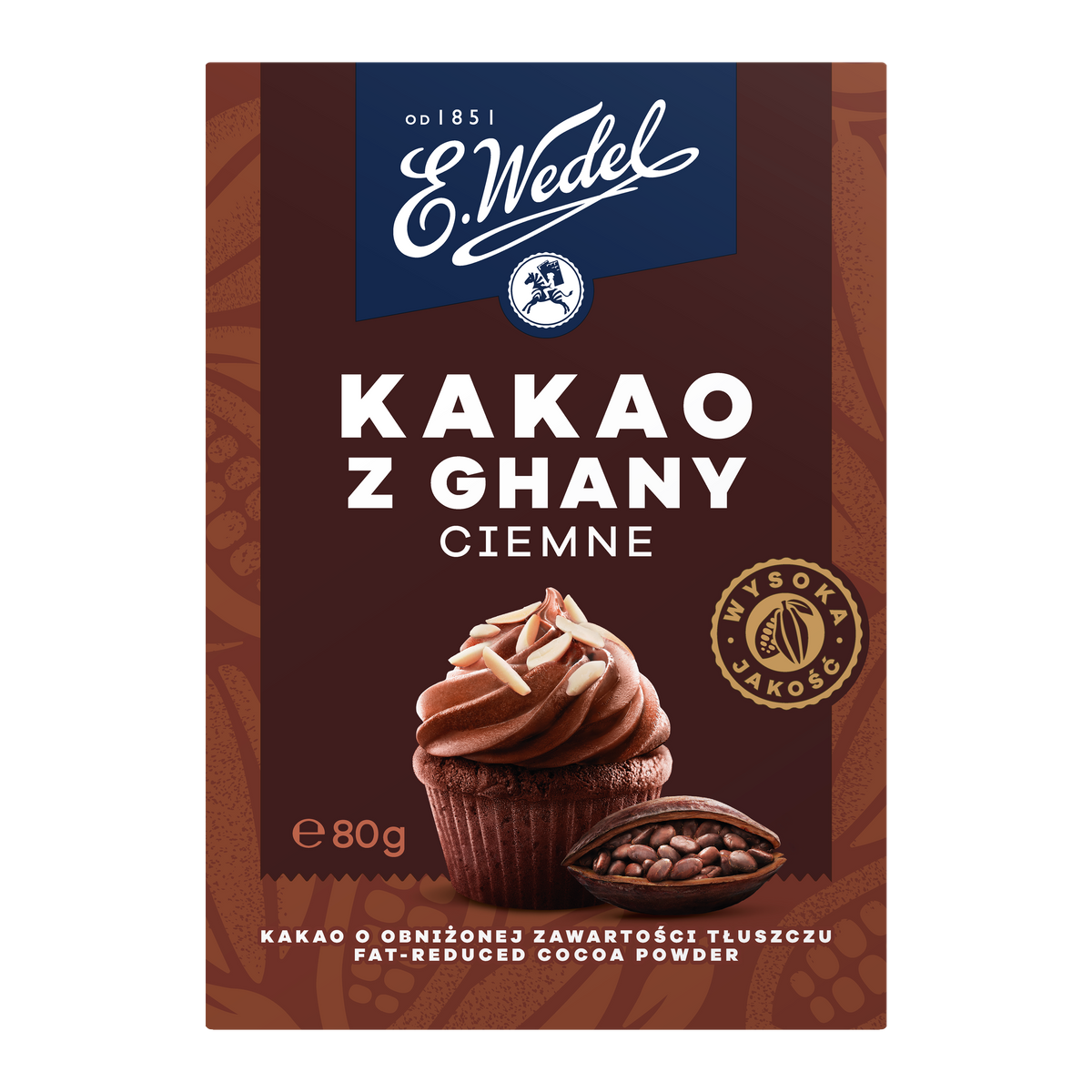 Dunkler Kakao aus Ghana E. Wedel 80g - Biolaboratorium