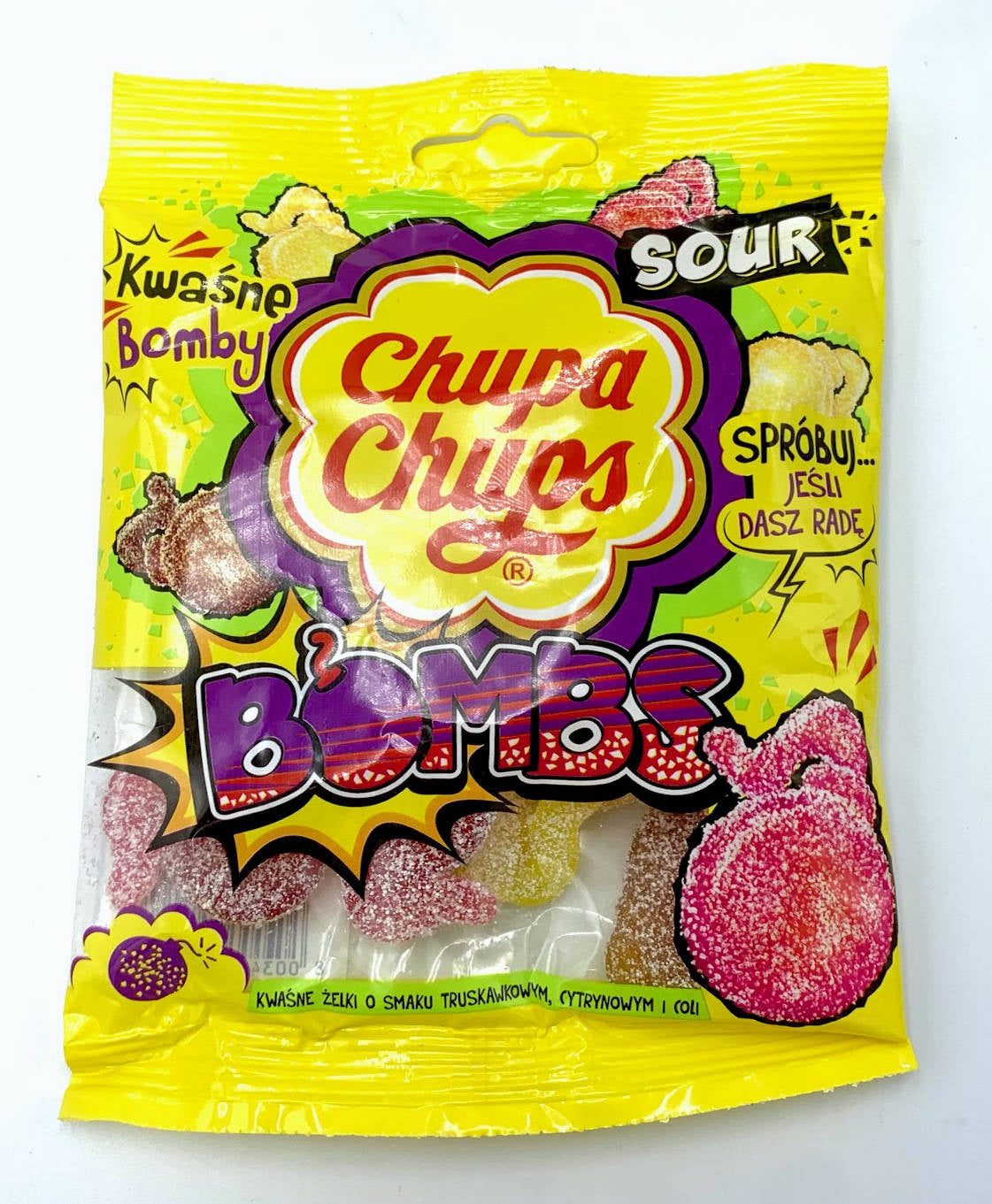 Chupa Chups Sour Bombs 90g - Biolaboratorium