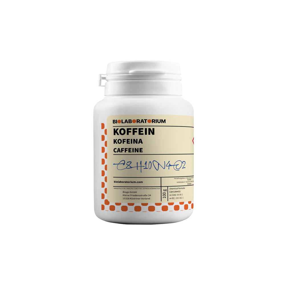 Wasserfreies Koffein Coffeinum 1kg BIOLABORATORIUM