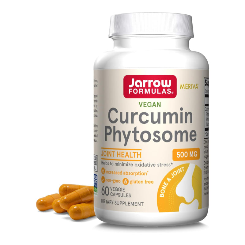 Curcumin Phytosomemeriva Kurkuma 60 Kapseln JARROW FORMELS - Biolaboratorium