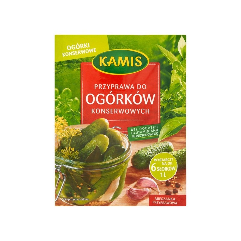 Gewürz für eingelegte Gurken Kamis 35g - Biolaboratorium