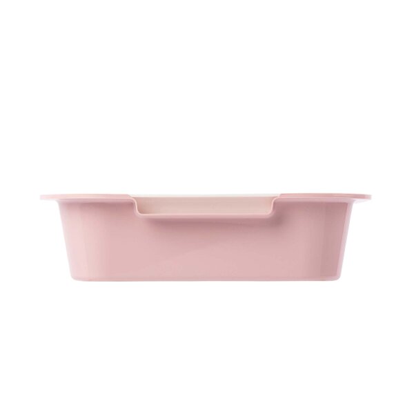 TRAY 1 Katzentoilette, Rosa, 40 x 30 x 10 cm [86130] - KERBL - Biolaboratorium