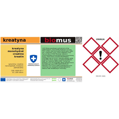 Kreatin 1kg Biomus