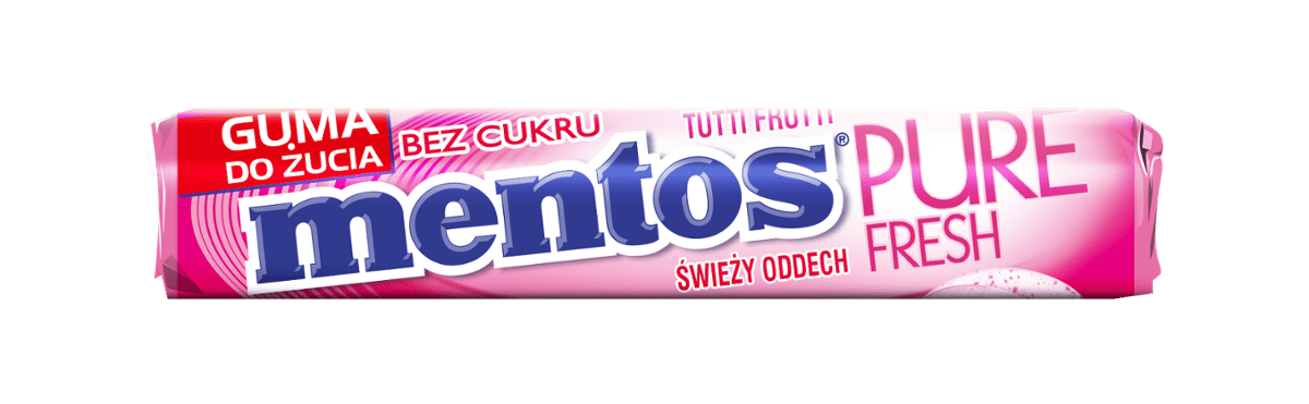 Mentos Pure Fresh Tutti Frutti 15,5g x24Stk. - Biolaboratorium