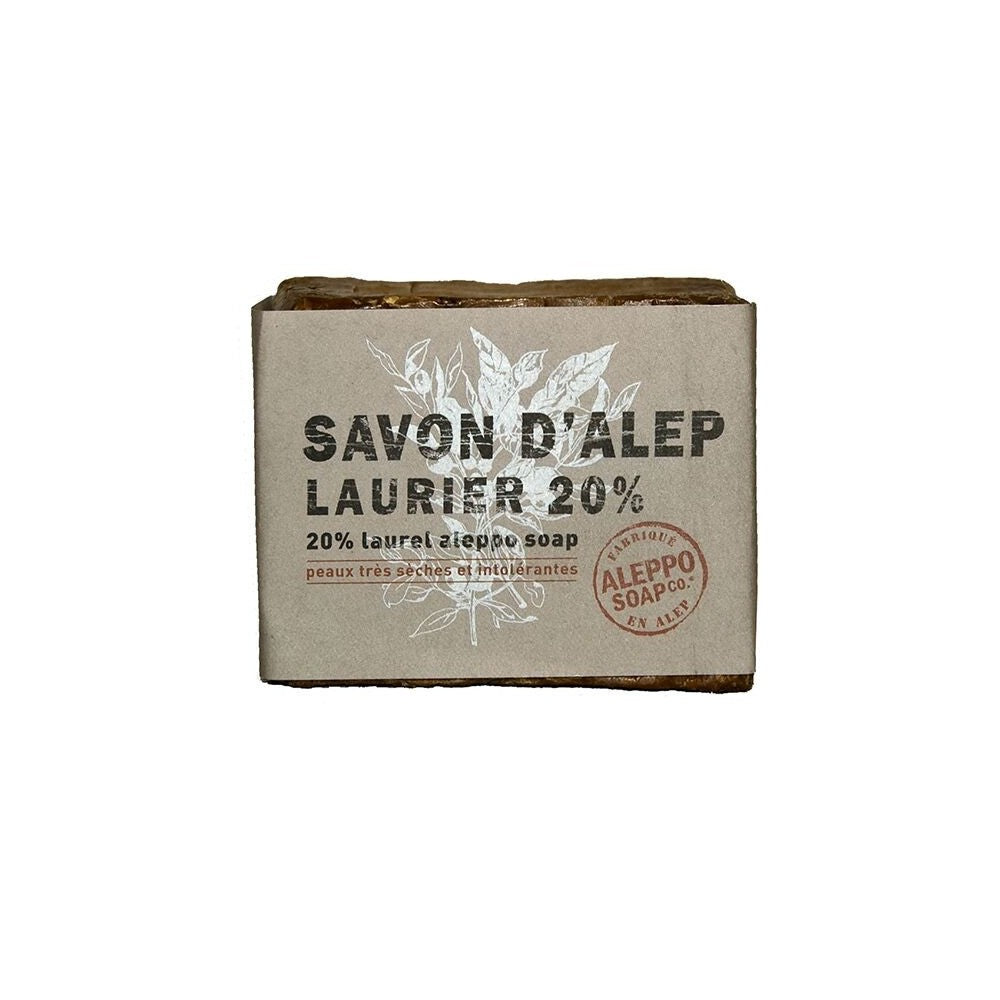 Seife mit Aleppo 20% Lorbeeröl 200g TADE - Biolaboratorium