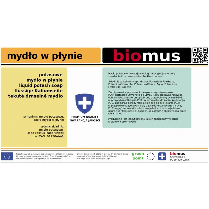Flüssigseife – Kaliumgrau 500ml - Biolaboratorium