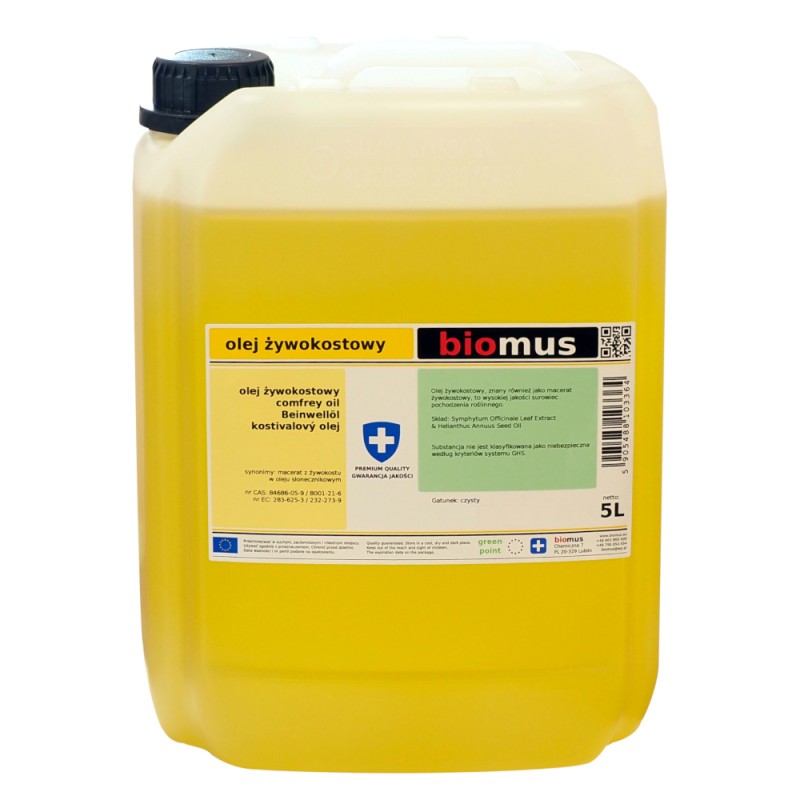 Beinwellölmazerat 5000 ml BIOMUS - Biolaboratorium