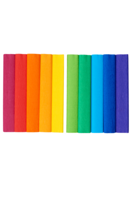 Creatinio-Papier TOP-2000 Regenbogen-Set mit 10 Rollen - Biolaboratorium