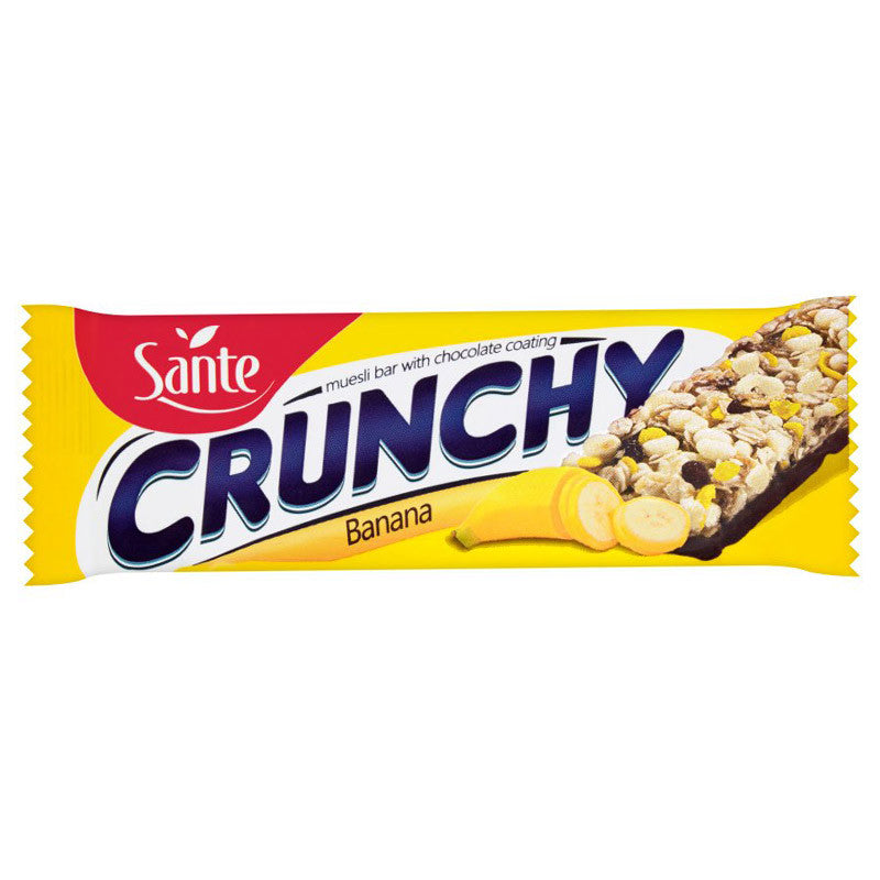 Sante Bananen-Knusperriegel in Schokolade 40g - Biolaboratorium