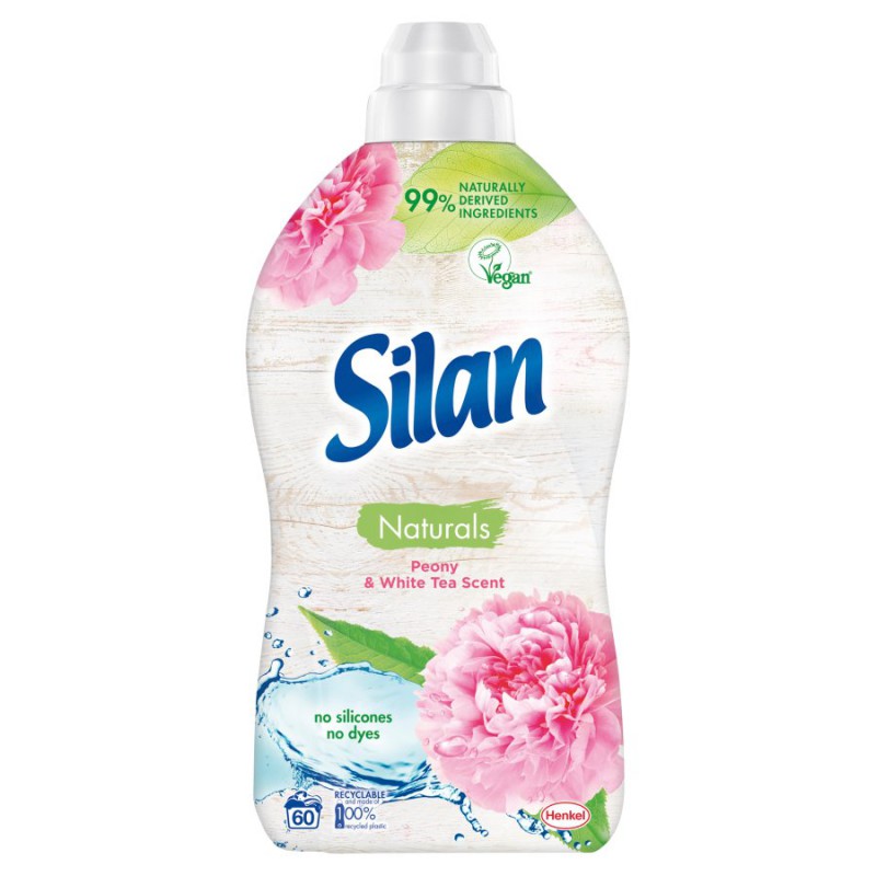 Weichspüler Silan Aromatherapy+ Pheony&White Tea Scents 1450ml - Biolaboratorium
