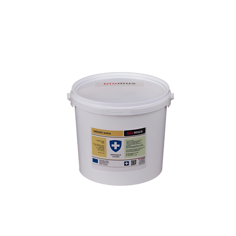 Salz Tabletten. Pasteurisiertes Salz 5kg BIOMUS