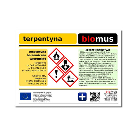 Terpentin 100ml BIOMUS