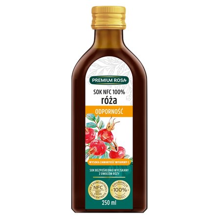Hagebuttensaft mit Vitamin C 250 ml PREMIUM ROSA - Biolaboratorium