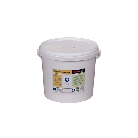 Magnesiumoxid. Geröstete Magnesia 87% WEISS 5kg BIOMUS