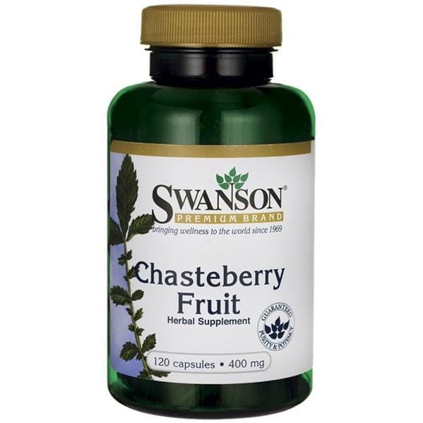 Unbefleckte Empfängnis 400 mg Mönchspfefferfrucht 120 SWANSON-Kapseln