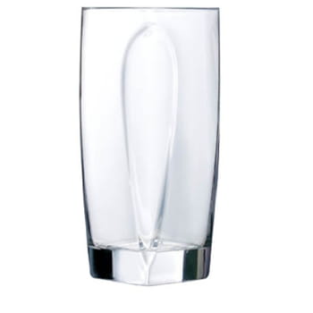Set mit 6 hohen Gläsern 300 ml Flame