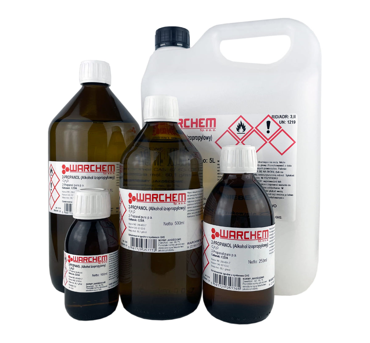 2-PROPANOL (Isopropanol) – REIN 100 ml WARCHEM