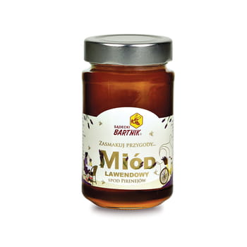 Lavendelhonig aus den Pyrenäen Sadecki Bartnik 300g