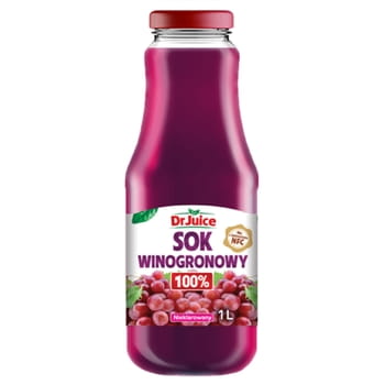 Dunkler Traubensaft 100 % Dr. Saft 1l