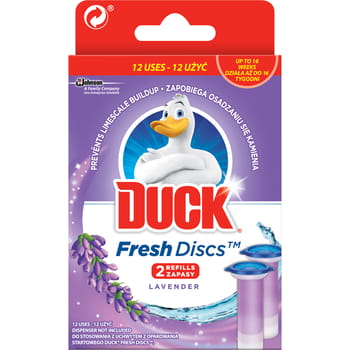 Ente-Lavendel-Toilettengel-Scheiben NACHFÜLLUNG 2 Stk.